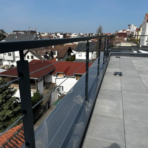 ograde sa sajlama za balkon terasa sa panoramskim pogledom